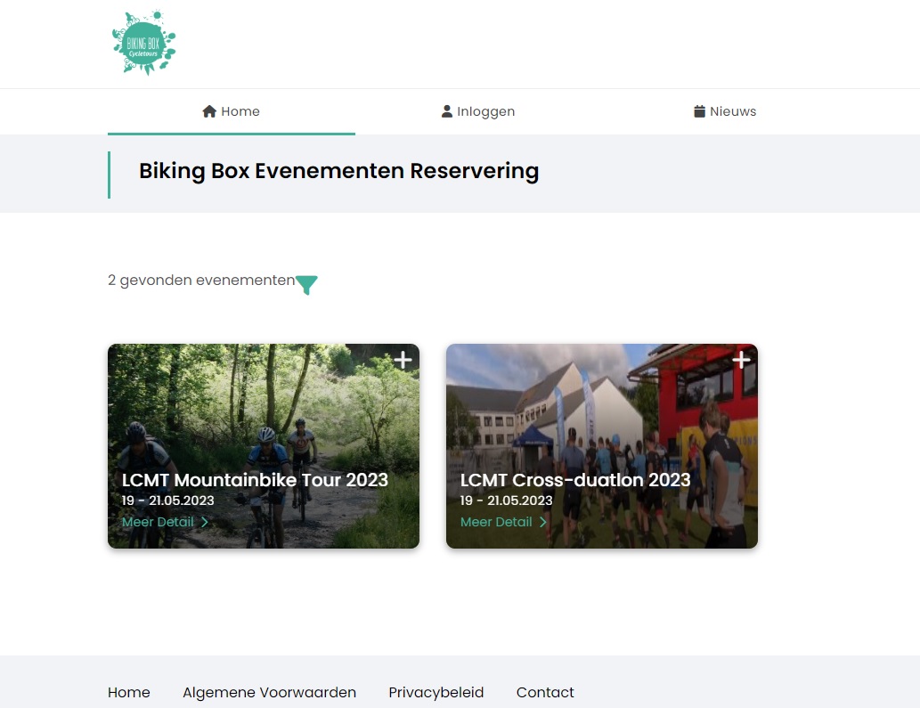 go to: https://bikingbox.online-reservatie.be/